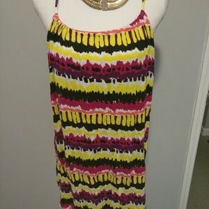 Beautiful multi-colored summer dress